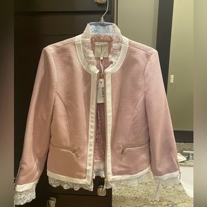 NWT 4 Women’s Ted Baker Lace Trim Jacket